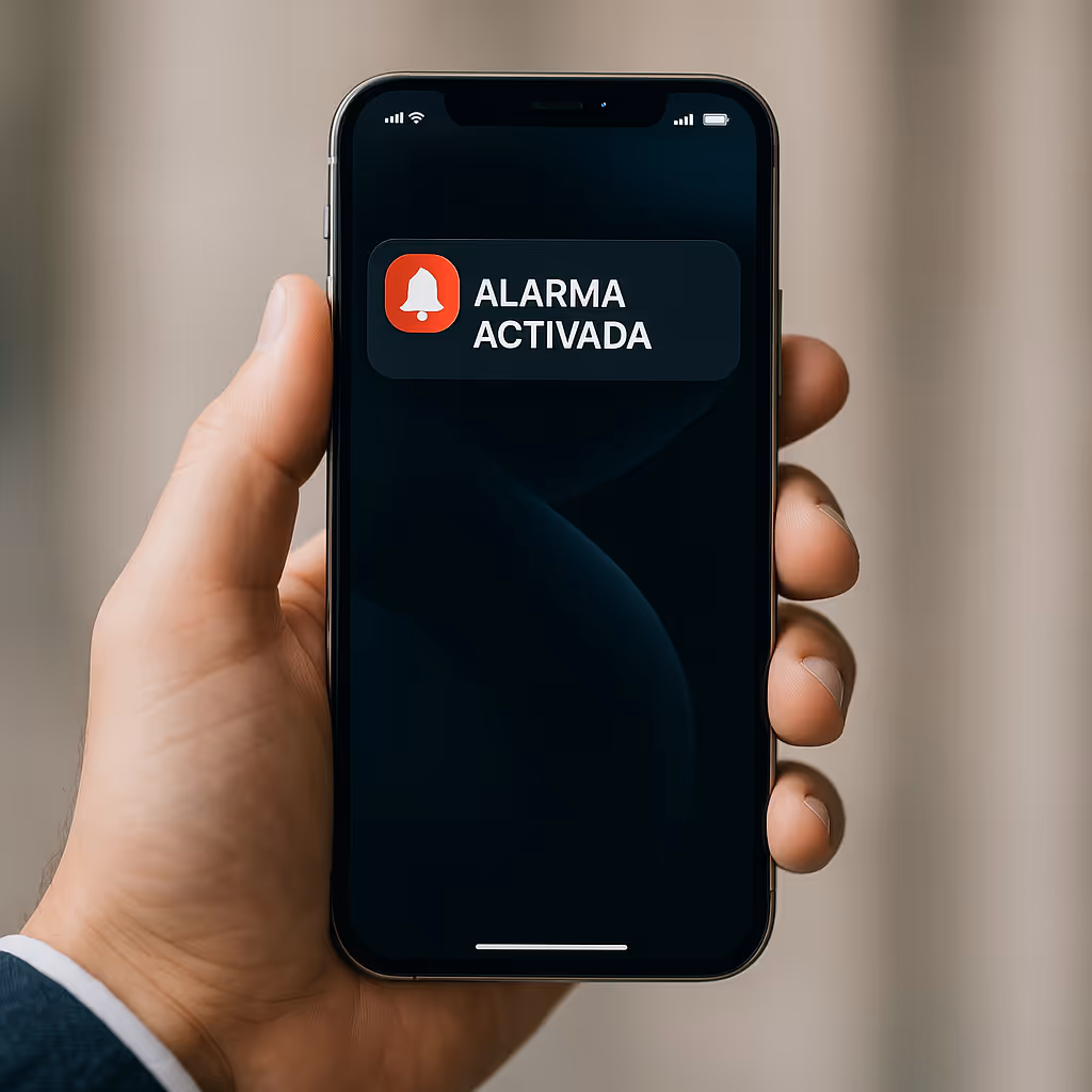Alarmas con monitoreo 24/7 y control desde tu celular